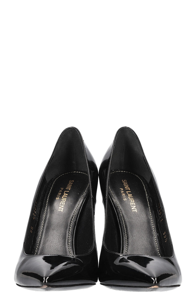 SAINT LAURENT Opyum Heels Patent Black