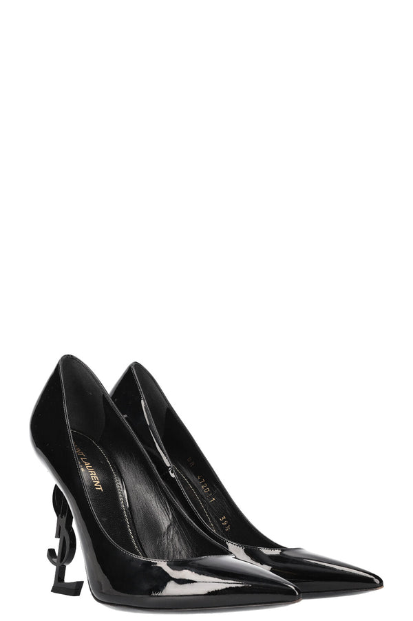 SAINT LAURENT Opyum Heels Patent Black