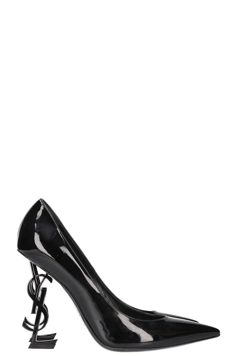 SAINT LAURENT Opyum Heels Patent Black