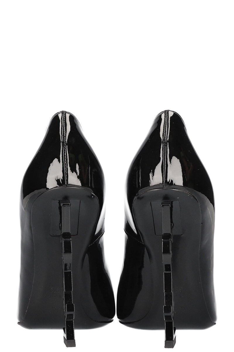 SAINT LAURENT Opyum Heels Patent Black