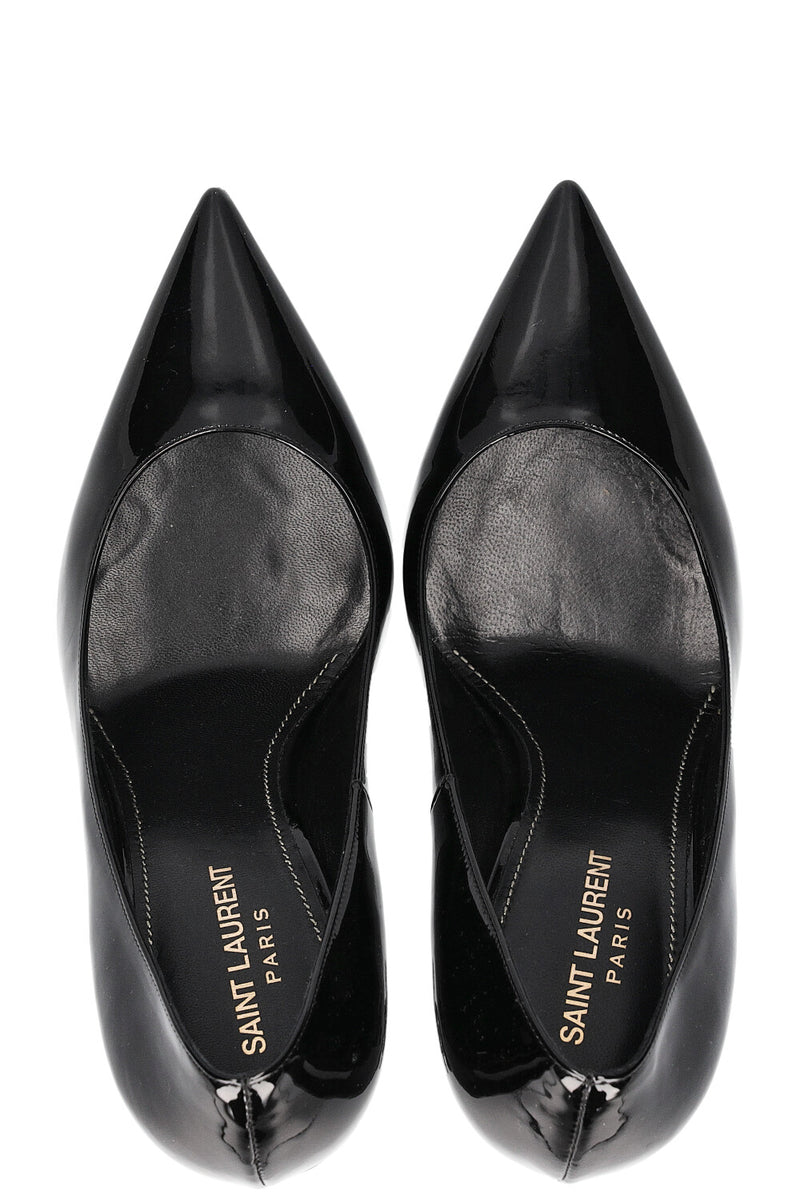 SAINT LAURENT Opyum Heels Patent Black