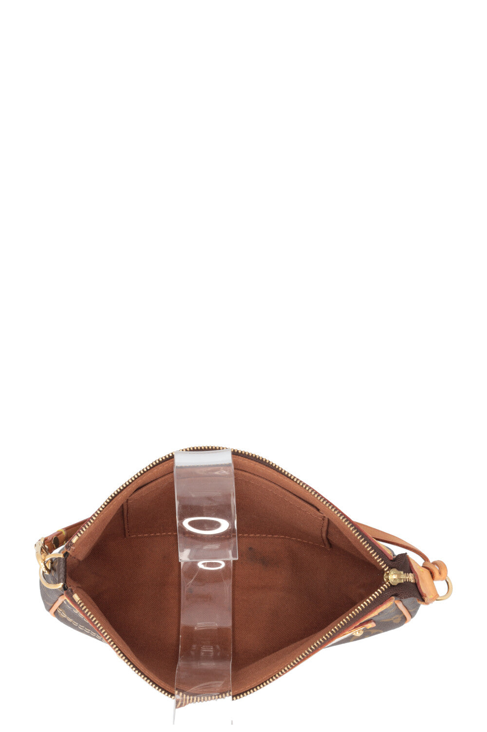 LOUIS VUITTON Quilted Rivet Pochette MNG Canvas