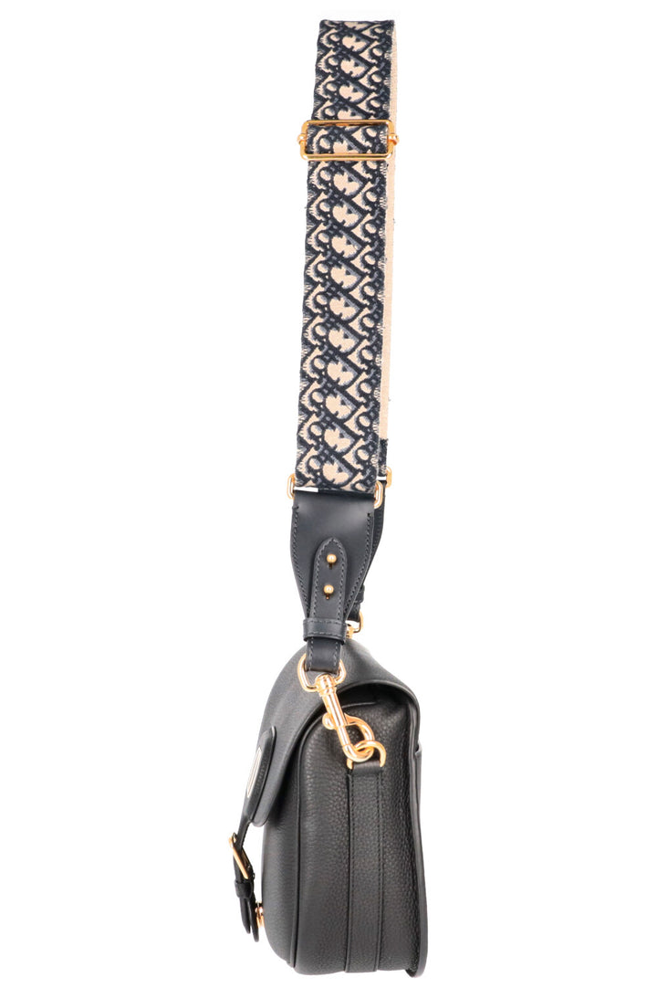 CHRISTIAN DIOR Large Bobby Bag Leather Black