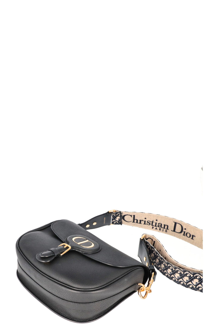 CHRISTIAN DIOR Large Bobby Bag Leather Black