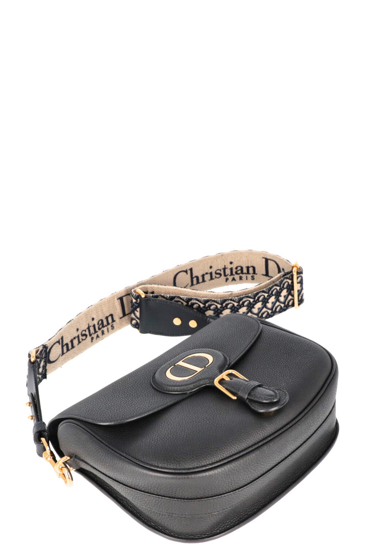 CHRISTIAN DIOR Large Bobby Bag Leather Black