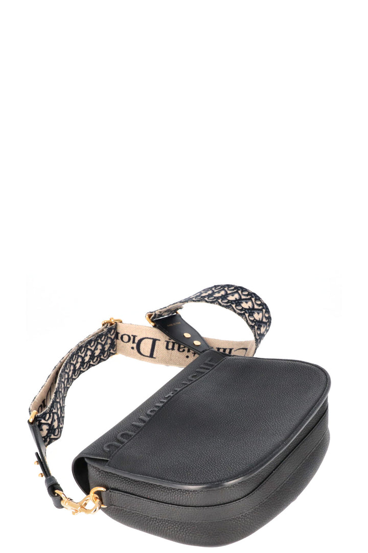 CHRISTIAN DIOR Large Bobby Bag Leather Black
