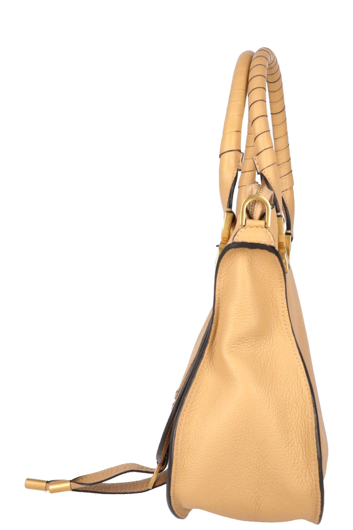 CHLOÉ Marcie Sac Moyen Cuir Beige
