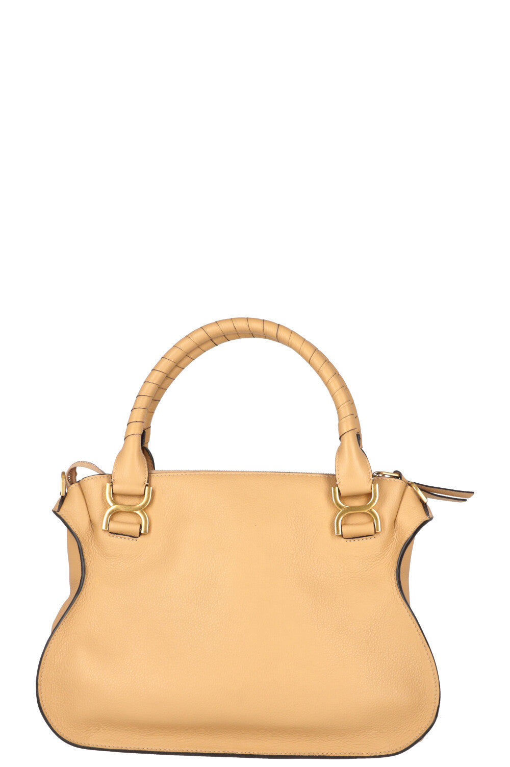 CHLOÉ Marcie Sac Moyen Cuir Beige
