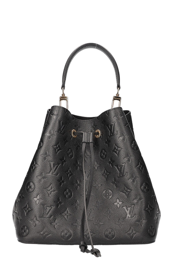 LOUIS VUITTON Empreinte Hobo Bag Black