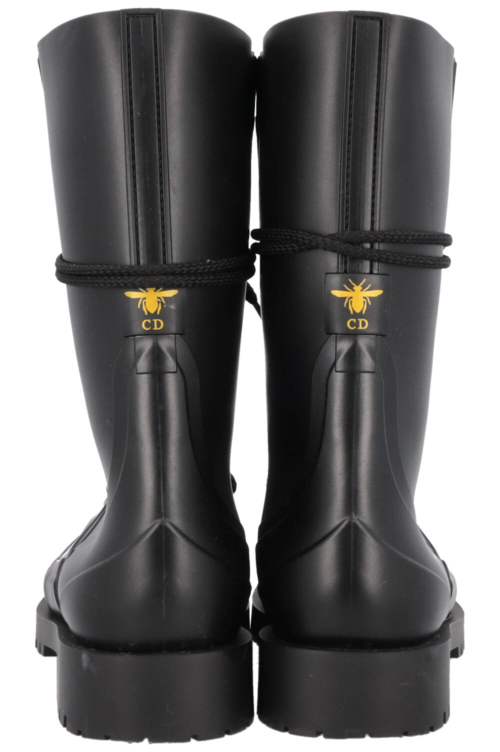 CHRISTIAN DIOR DiorCamp Combat Boots Black PVC – REAWAKE