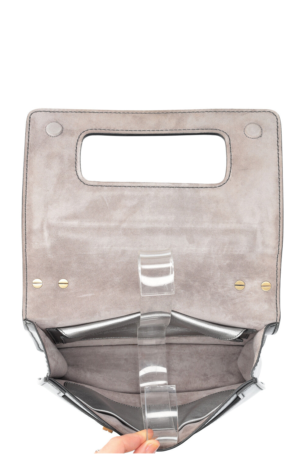 CHRISTIAN DIOR J'Adior Bag Silver