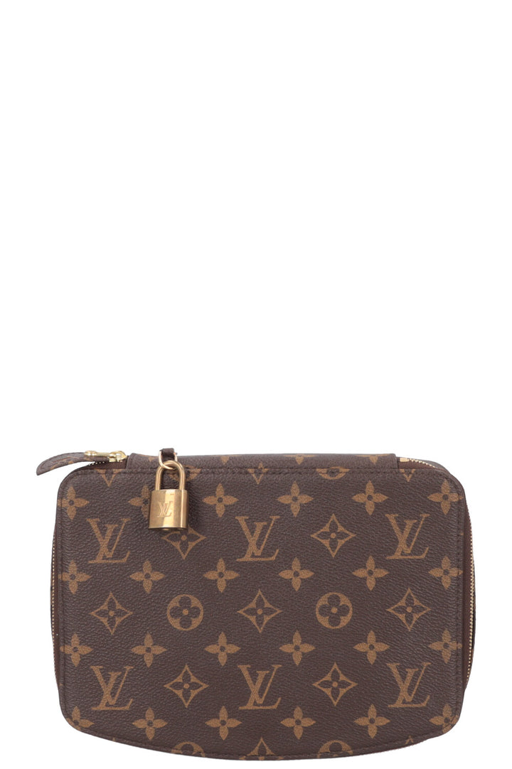 LOUIS VUITTON Monte Carlo Jewelry Cas MNG Canvas