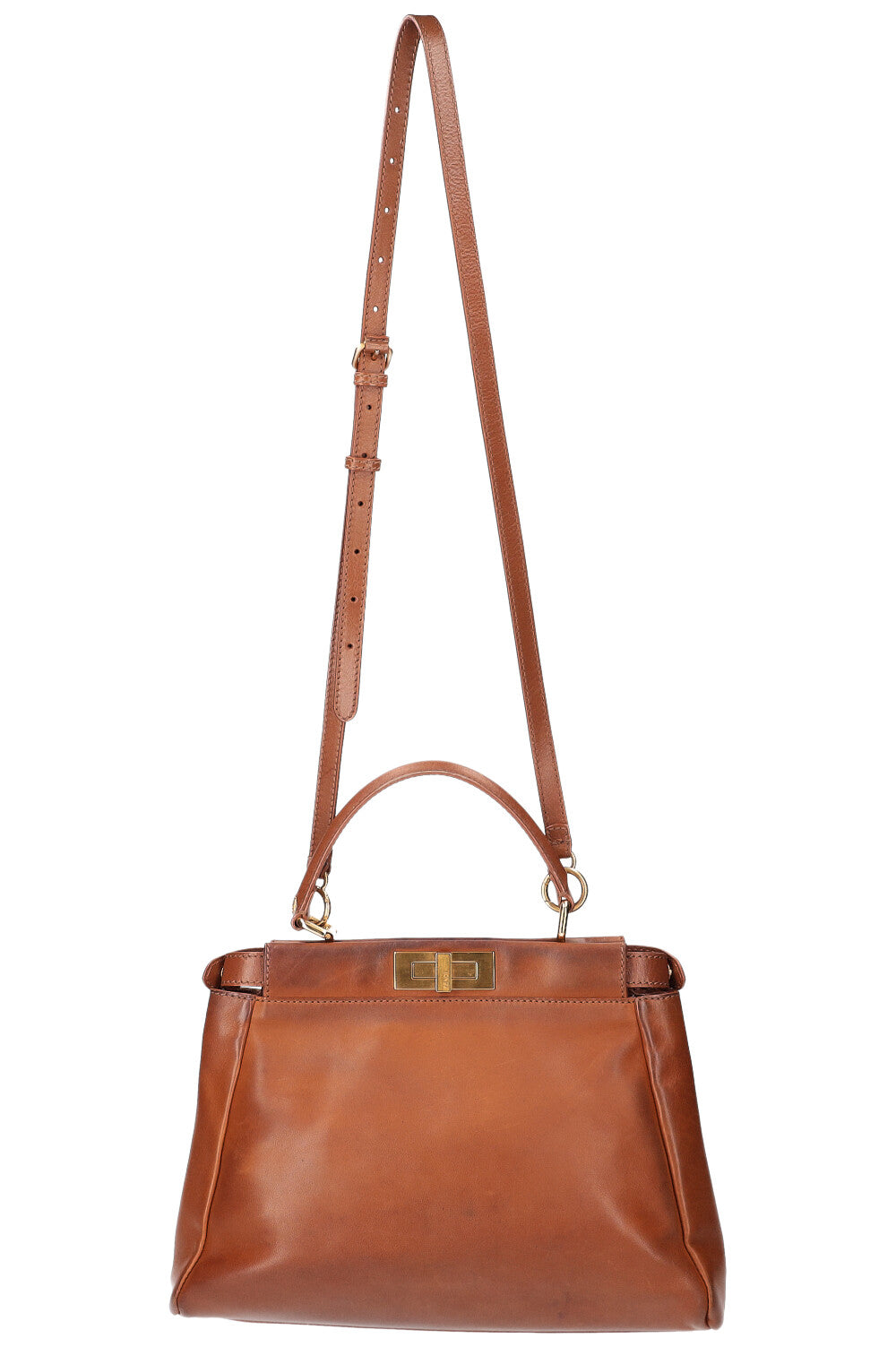 FENDI Peekaboo Bag Brown