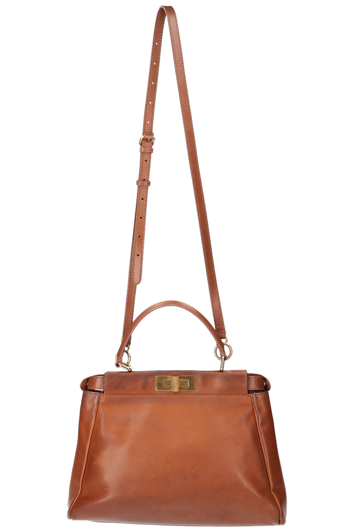 FENDI Peekaboo Bag Brown