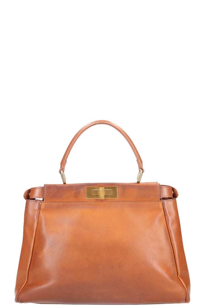 FENDI Peekaboo Bag Brown