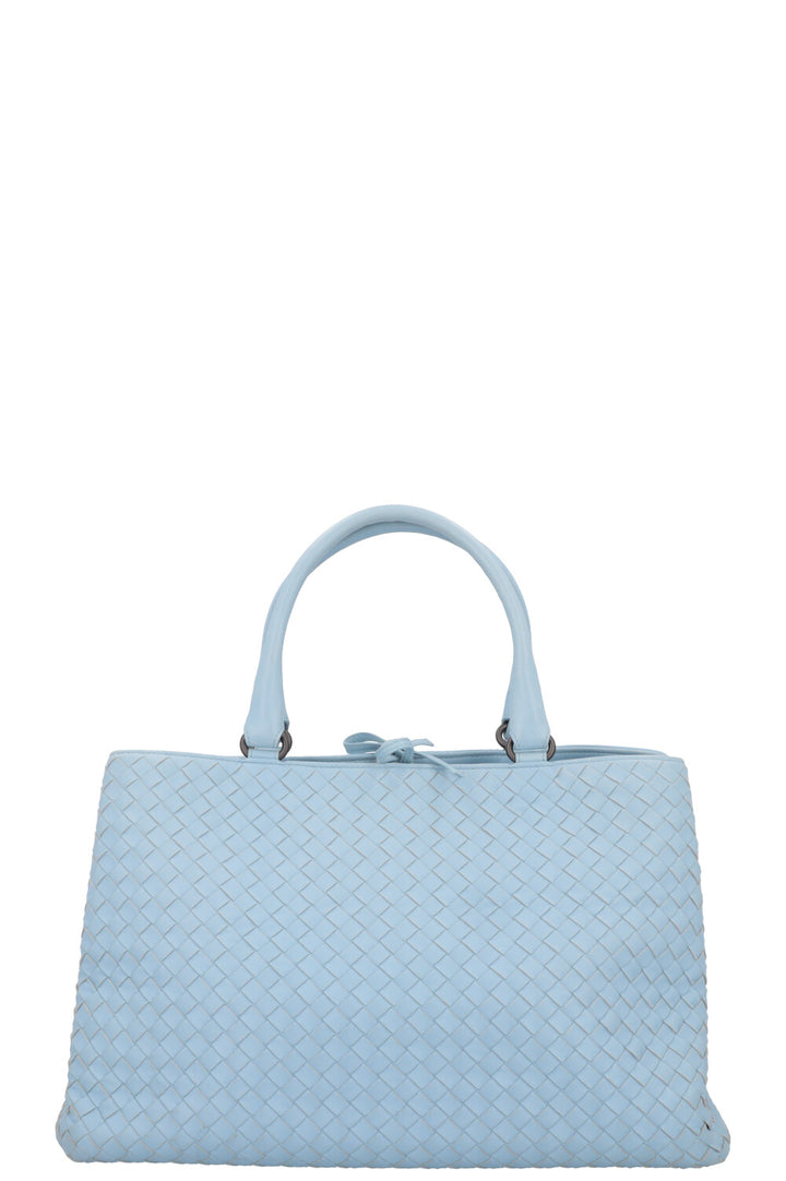 BOTTEGA VENETA Intrecciato Tote Bag Blue