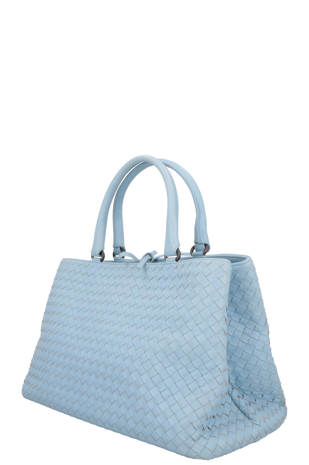 BOTTEGA VENETA Intrecciato Tote Bag Blue