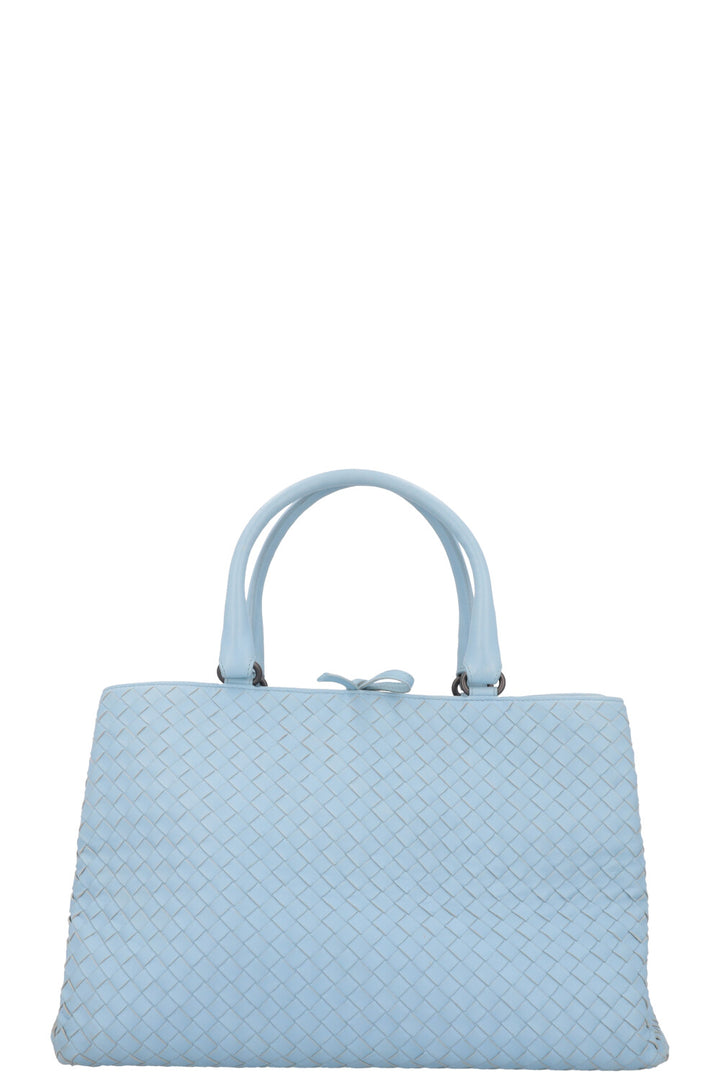 BOTTEGA VENETA Intrecciato Tote Bag Blue