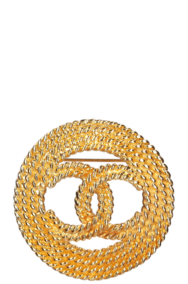 CHANEL Vintage Rope Brooch 1991