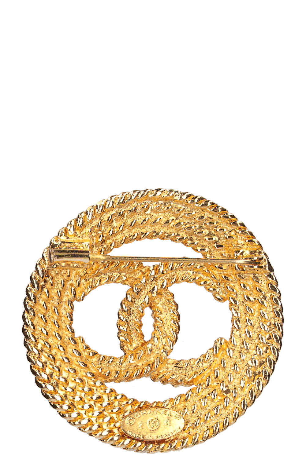 CHANEL Vintage Rope Brooch 1991