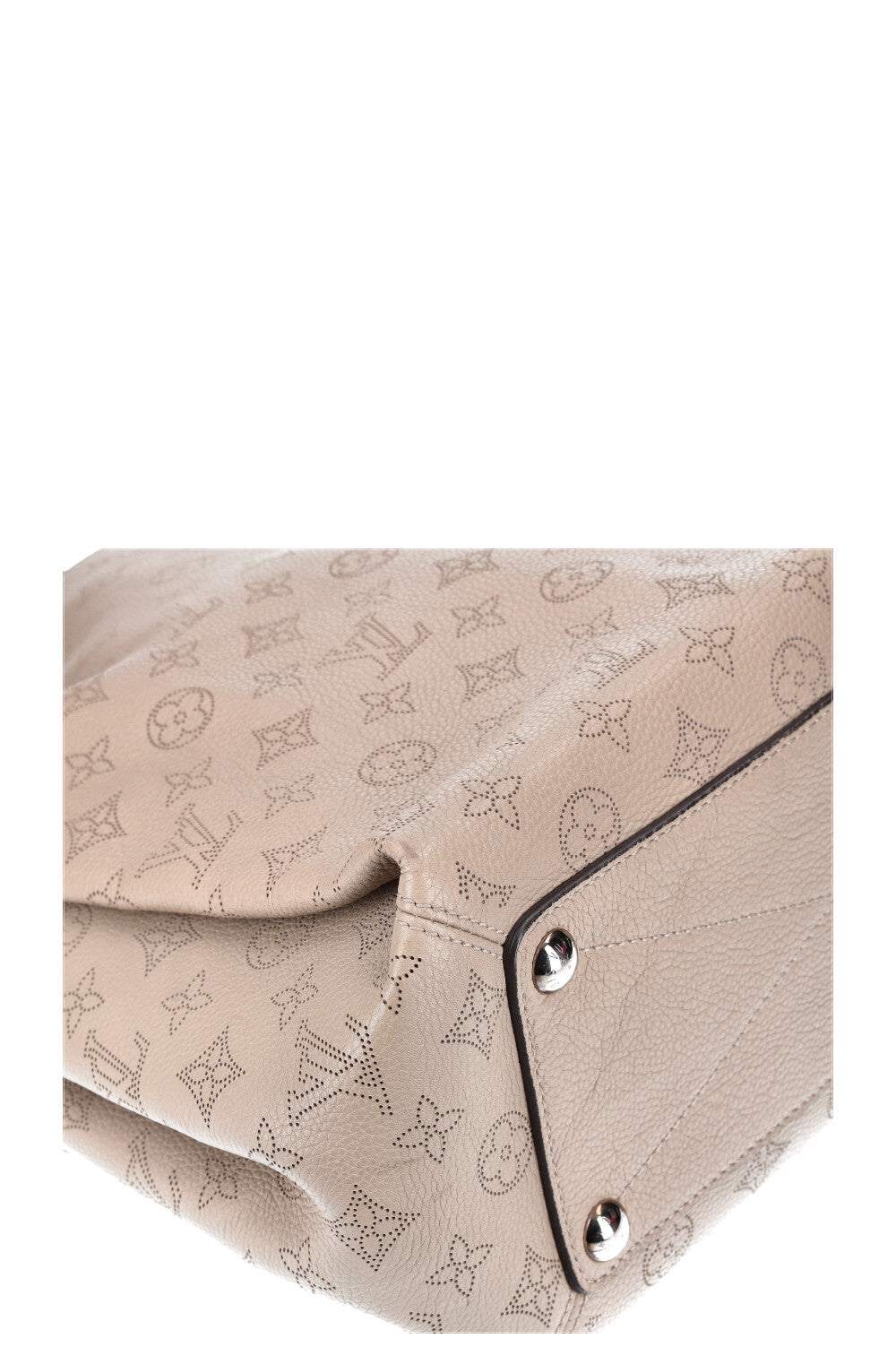 LOUIS VUITTON Babylone PM Mahina Beige