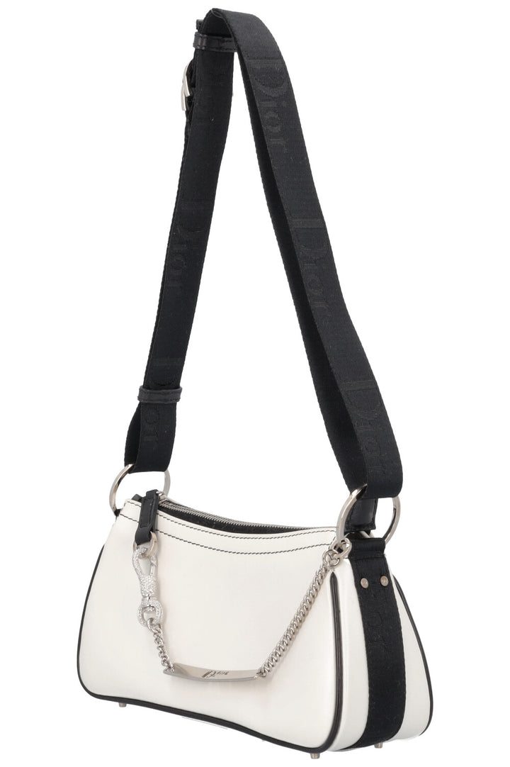 CHRISTIAN DIOR Sac Hardcore Blanc &amp; Noir