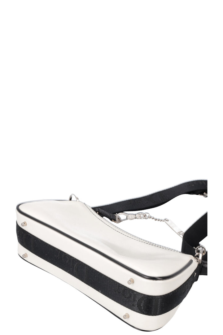 CHRISTIAN DIOR Sac Hardcore Blanc &amp; Noir