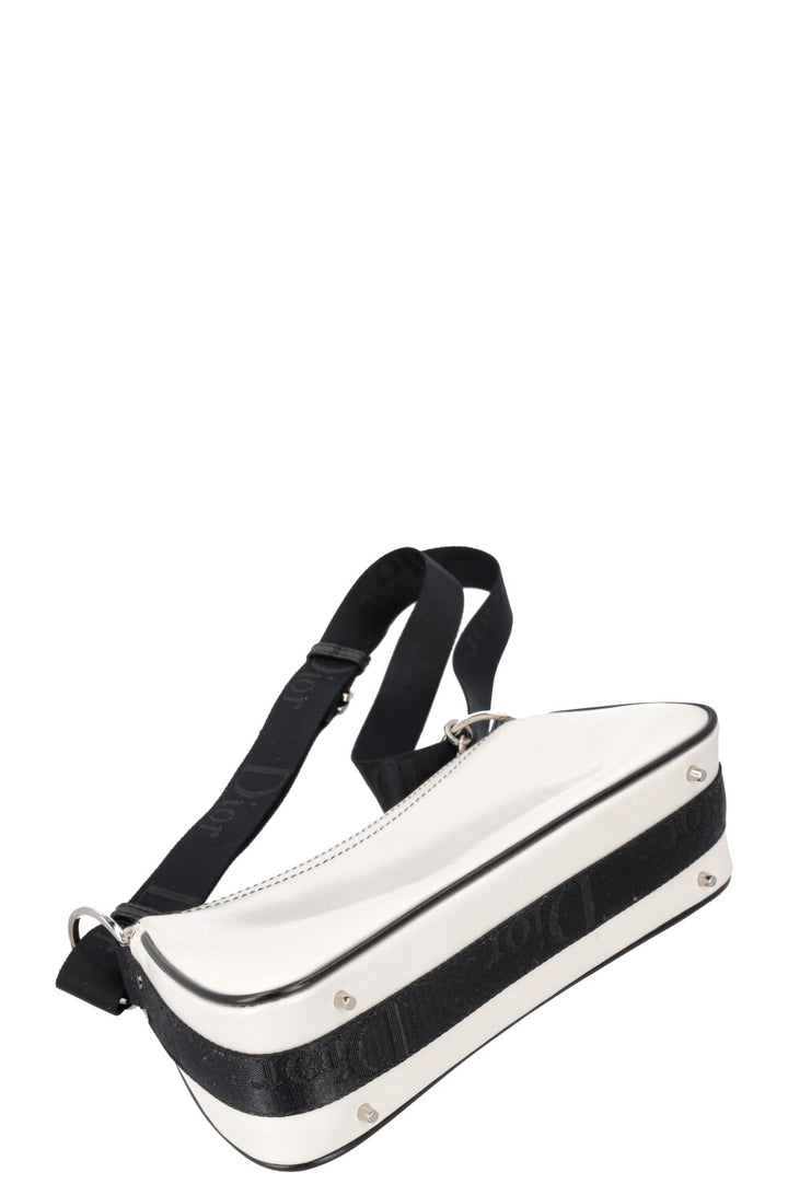 CHRISTIAN DIOR Sac Hardcore Blanc &amp; Noir
