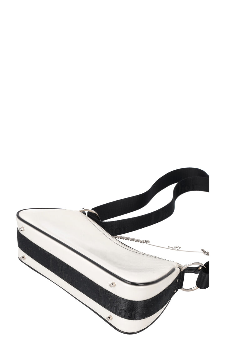 CHRISTIAN DIOR Sac Hardcore Blanc &amp; Noir