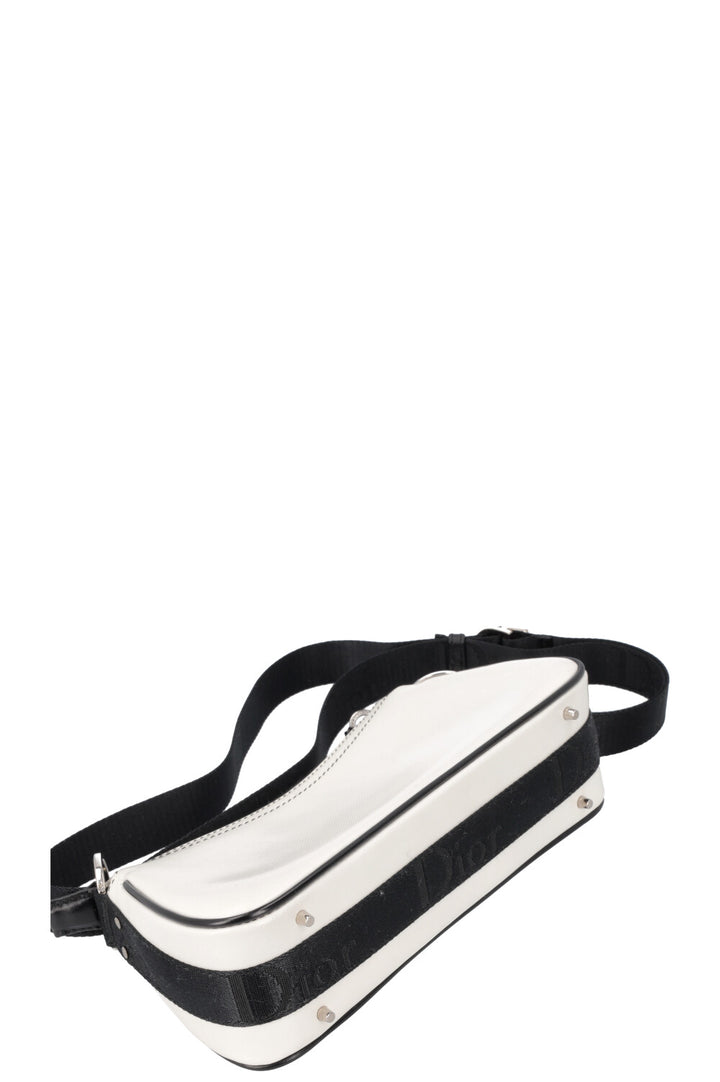 CHRISTIAN DIOR Sac Hardcore Blanc &amp; Noir