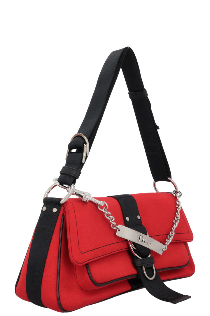 CHRISTIAN DIOR Hardcore Bag Red Black