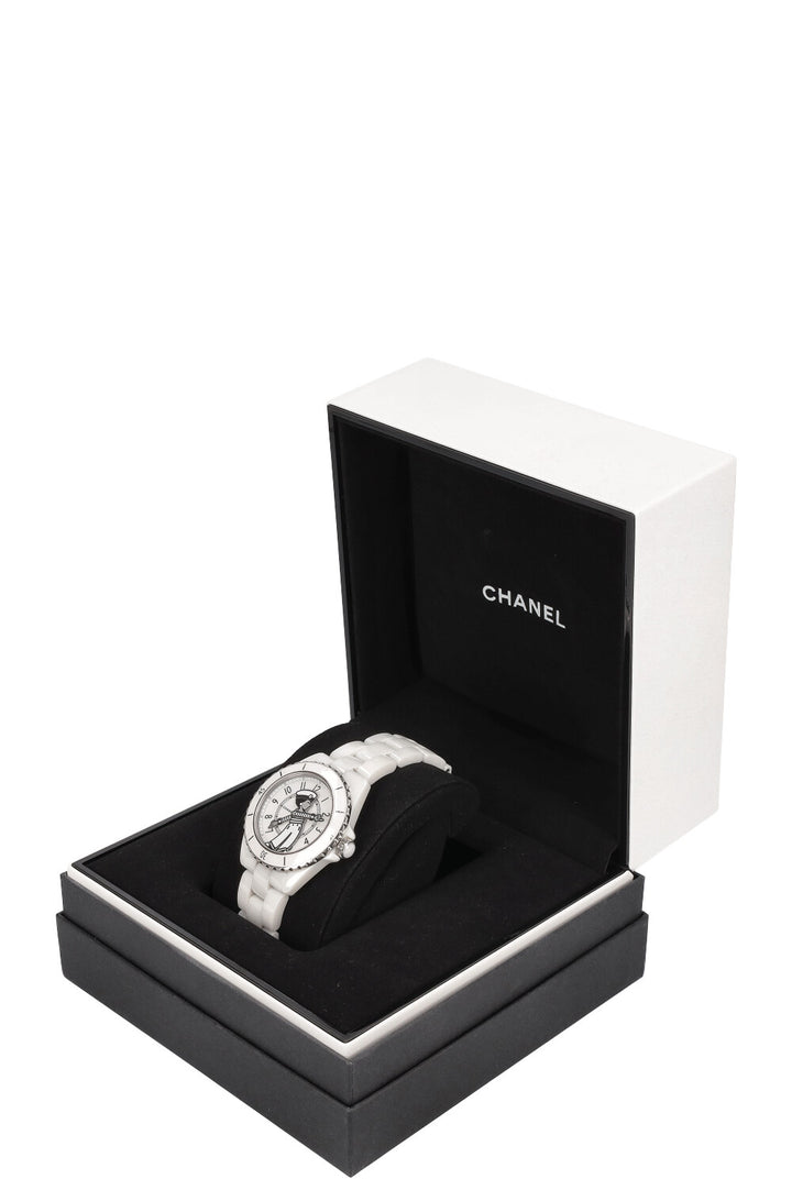 Chanel J12 Mademoiselle La Pausa Ceramic 38mm White
