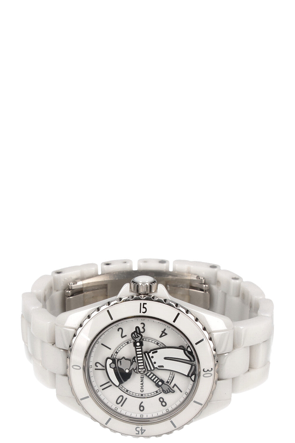 Chanel J12 Mademoiselle La Pausa Ceramic 38mm White