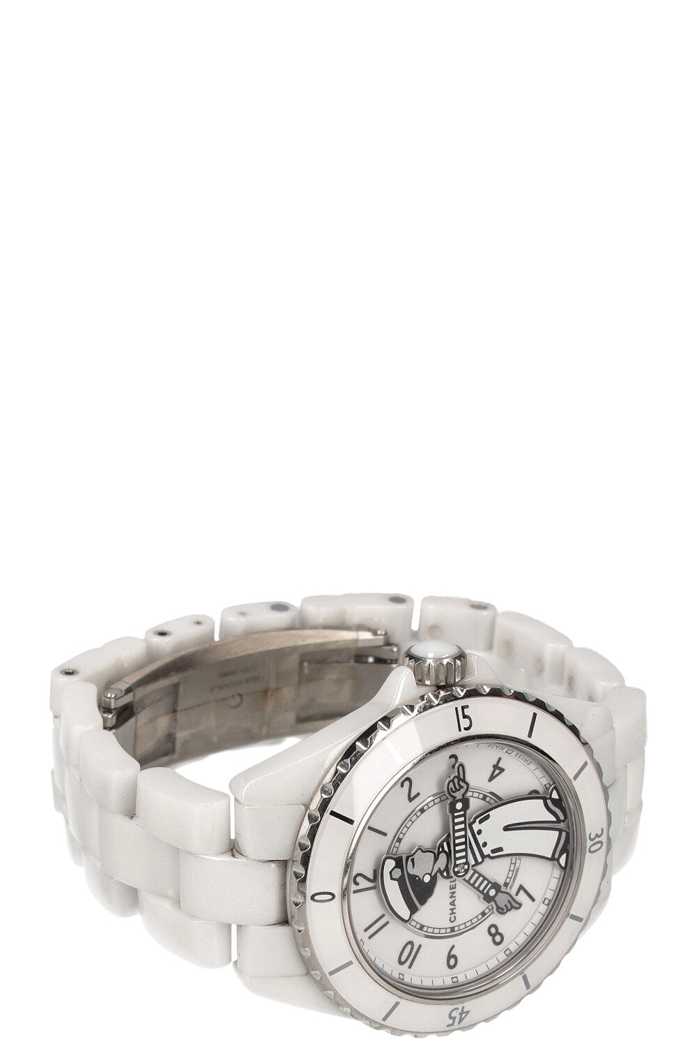 Chanel J12 Mademoiselle La Pausa Ceramic 38mm White – REAWAKE