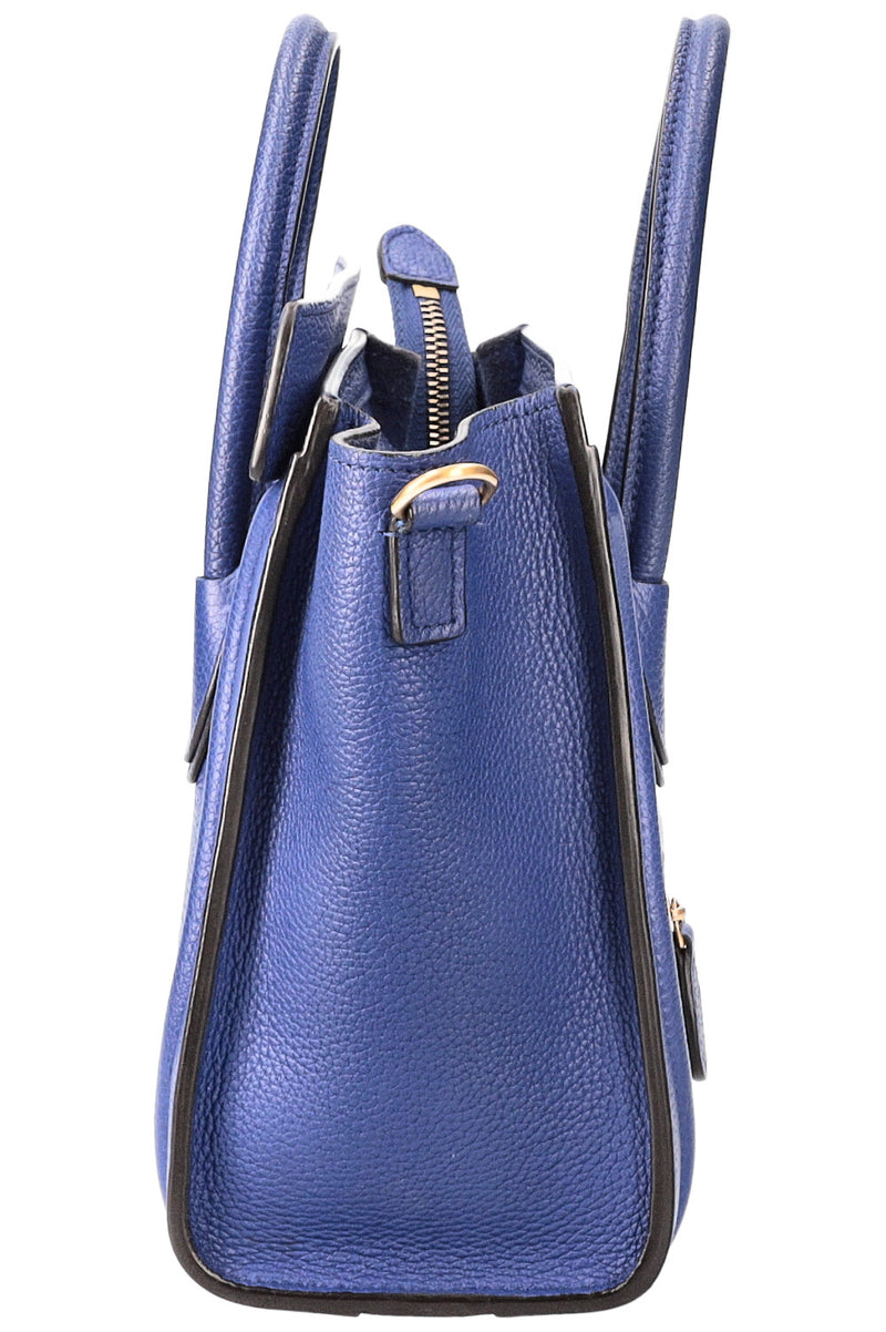 CÉLINE Nano Luggage Bag Royal Blue