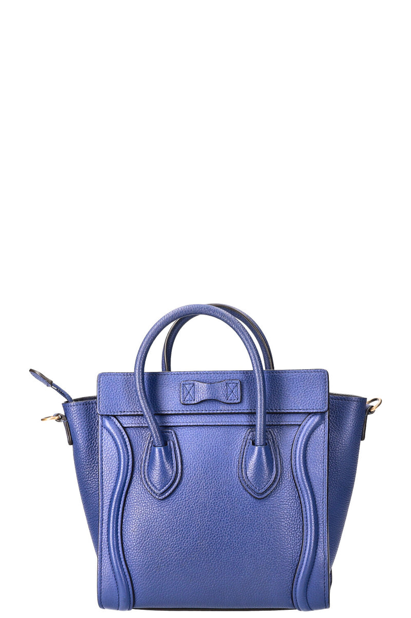 CÉLINE Nano Luggage Bag Royal Blue