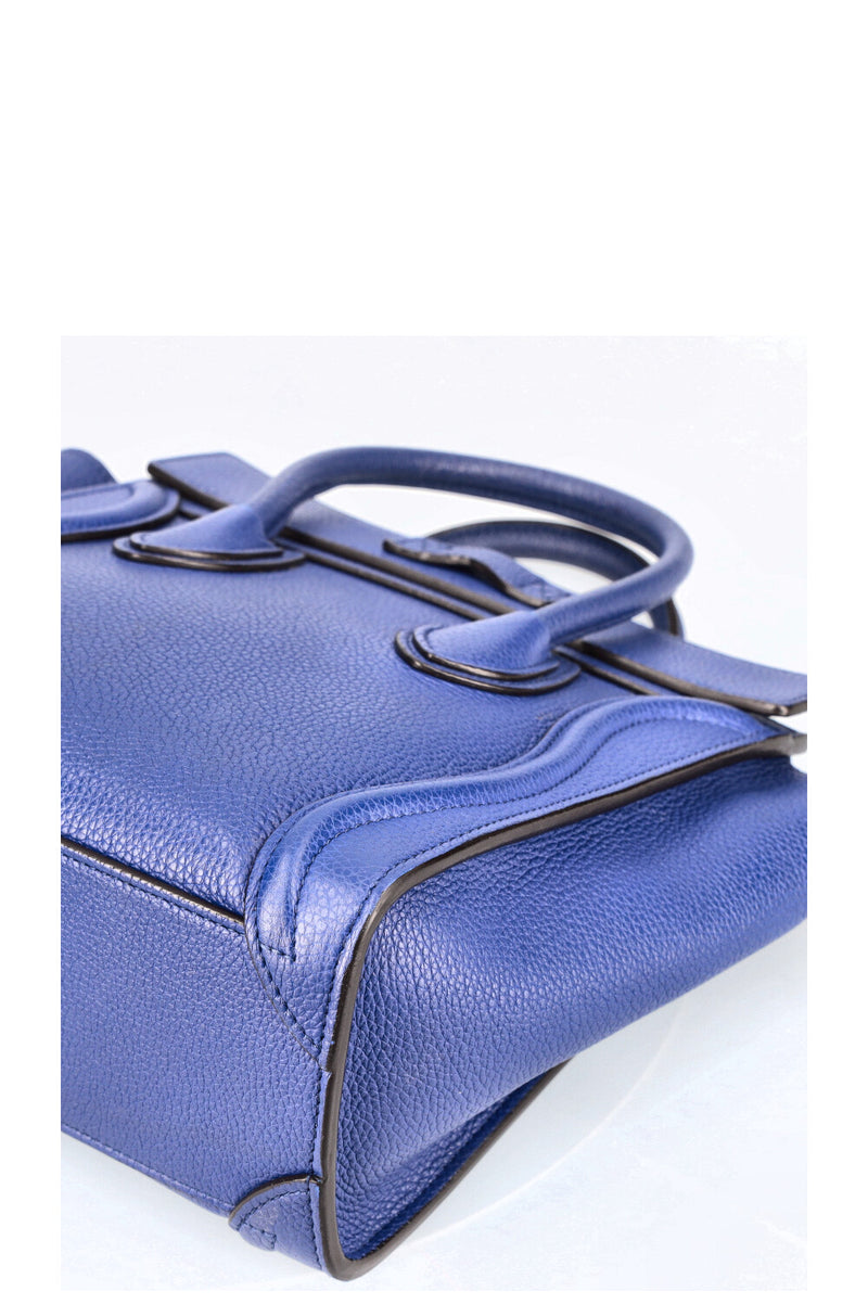 CÉLINE Nano Luggage Bag Royal Blue
