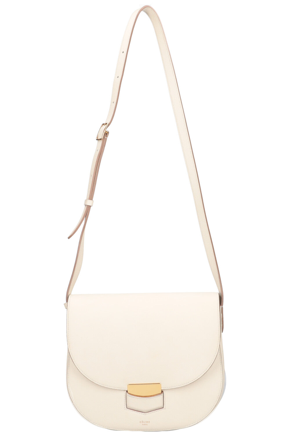 CÉLINE Trotteur Bag Off-White