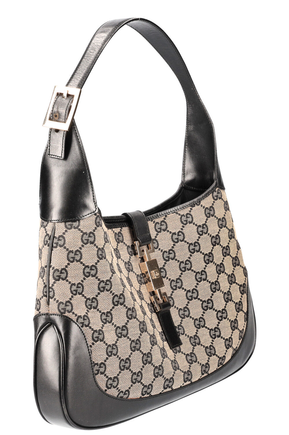 GUCCI Jackie 1961 Bag GG Canvas Black – REAWAKE