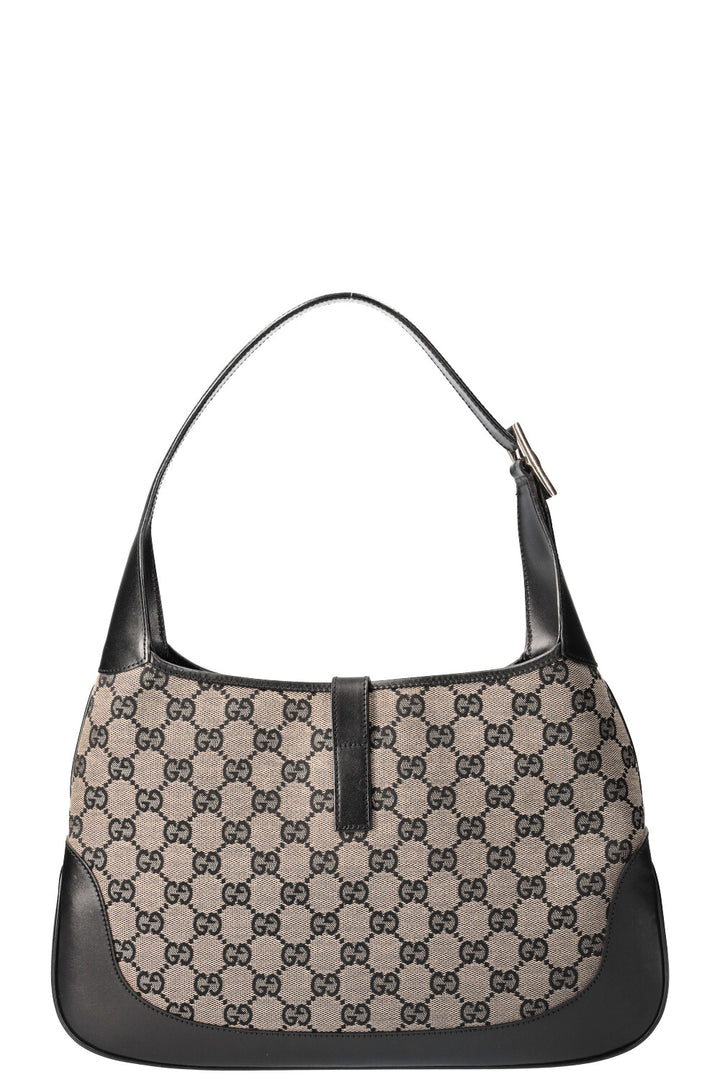 GUCCI Jackie 1961 Bag GG Canvas Black