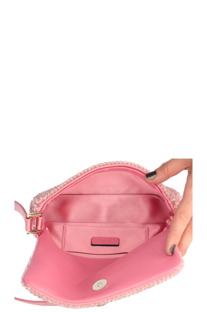 JIMMY CHOO Avenue Mini Shoulder Bag  Candy Pink