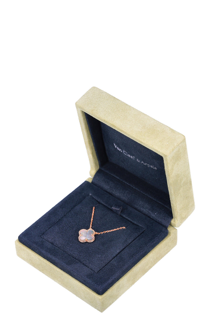 VAN CLEEF&ARPLES Vintage Alhambra Pendant 18K Rose Gold