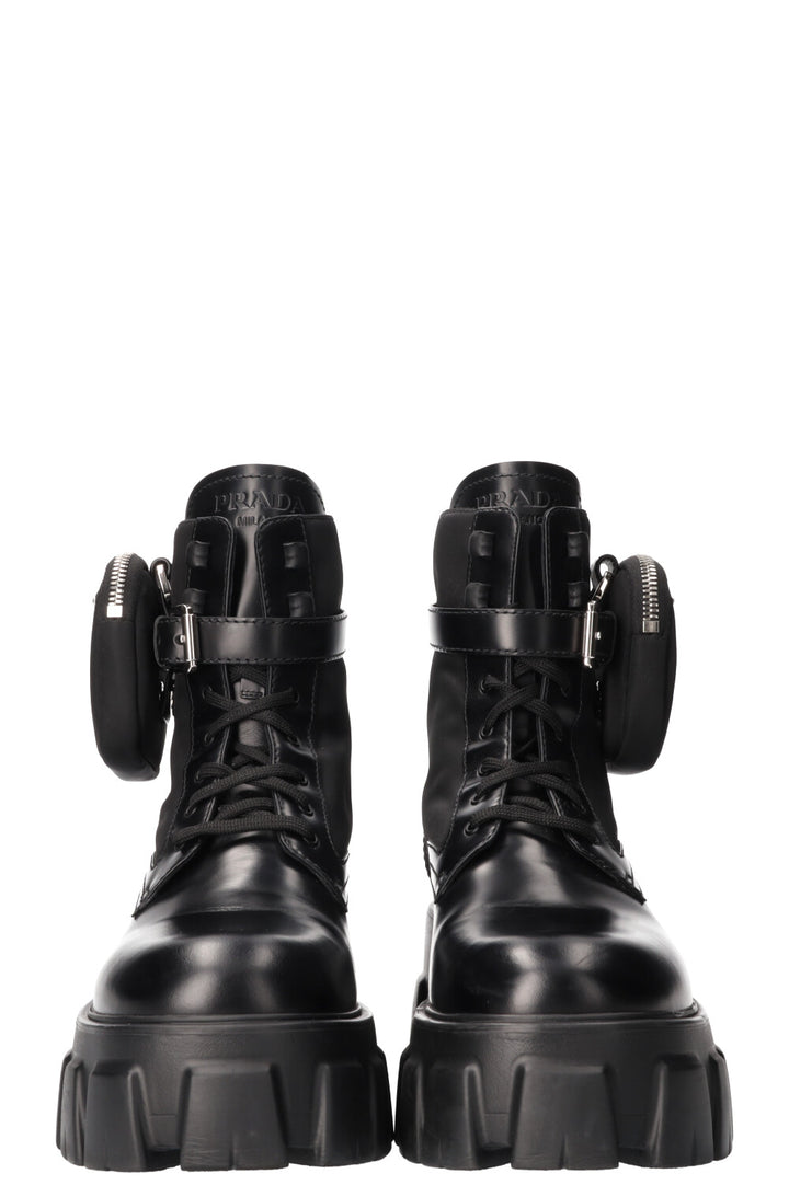 PRADA Monolith Re-Nylon Boots Black
