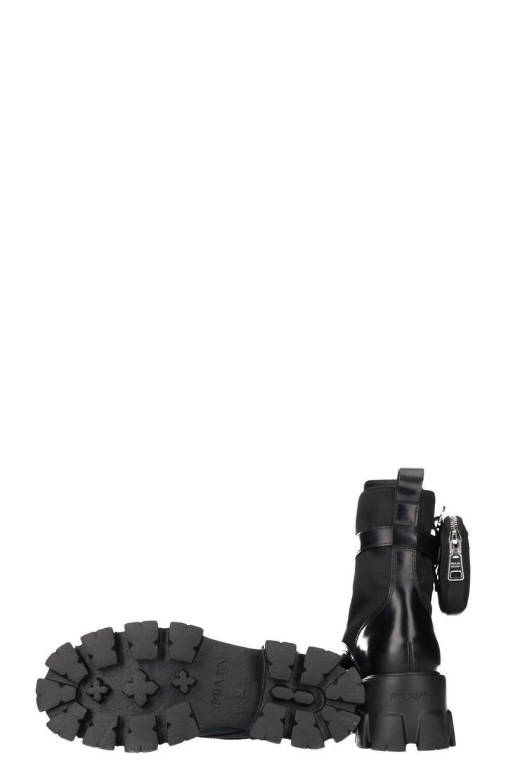 PRADA Monolith Re-Nylon Boots Black