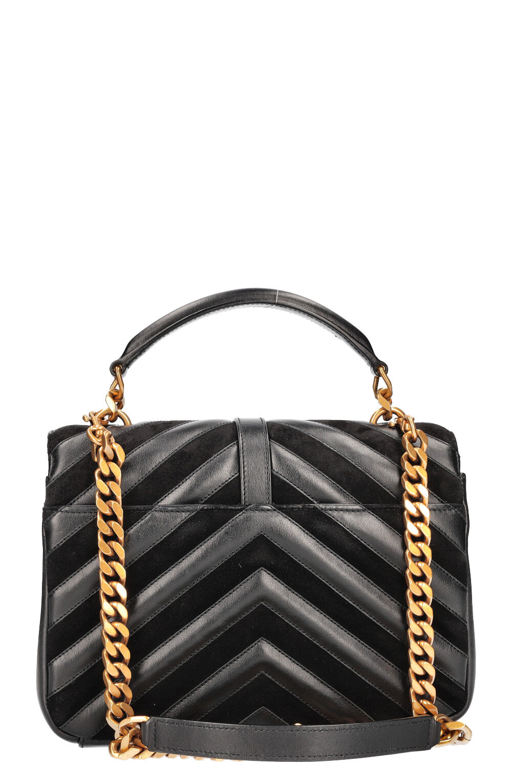 SAINT LAURENT Medium College Bag Black