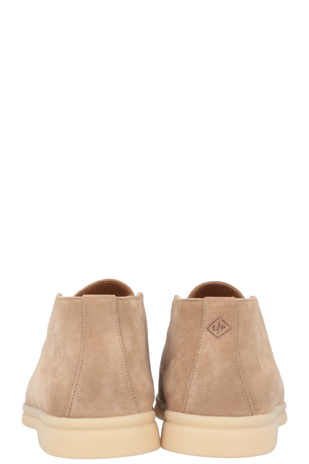 LORO PIANA Open Walk Boots Suede Beige – REAWAKE