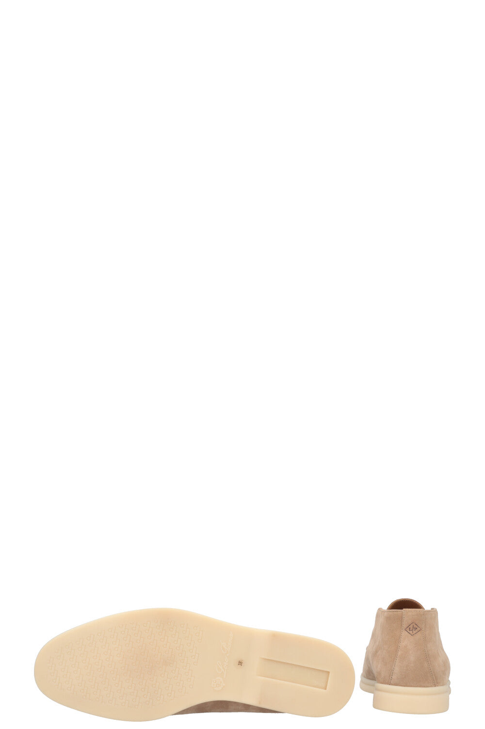 LORO PIANA Open Walk Boots Suede Beige – REAWAKE