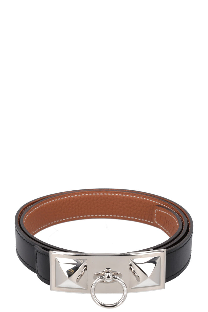 HERMÈS Rivale Belt Black