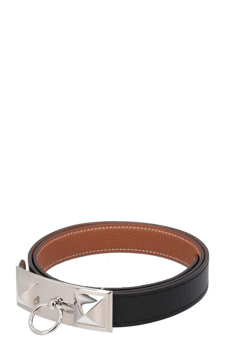 HERMÈS Rivale Belt Black