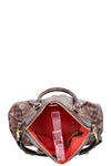 LOUIS VUITTON 2010 Trevi Handbag Damier Ebene Canvas